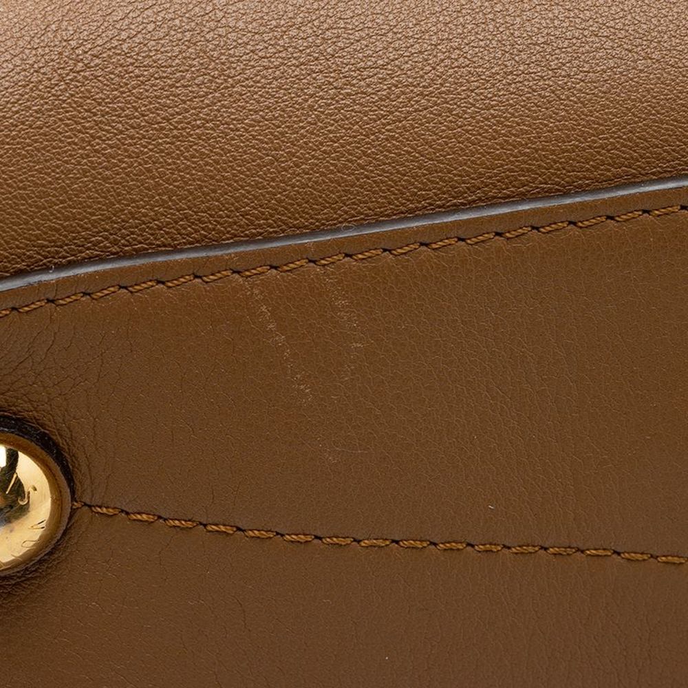 Louis Vuitton Leather Noisette Parnassea Bagatelle Shoulder Bag - Picture 13 of 15